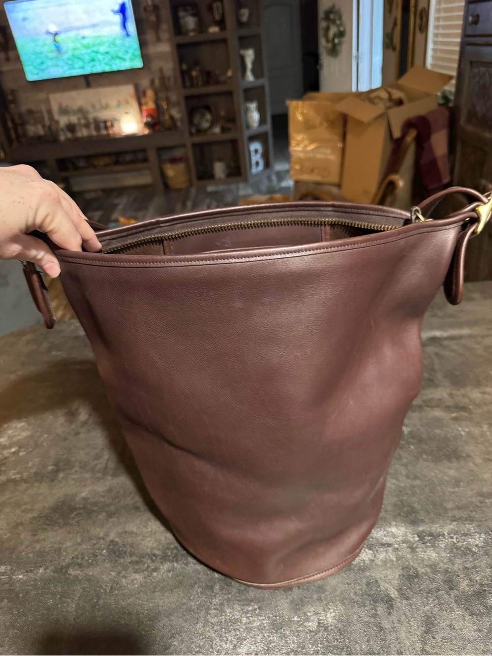 Vintage Coach 9085 Bucket Bag